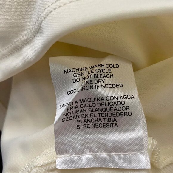 City Studio Little White Dress with Flutter Strap Sleeves and Cut Out Size 9 NEW - Picture 9 of 10